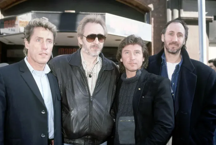 Framed Print : British rock group The Who pictured at the Marquee Club in London