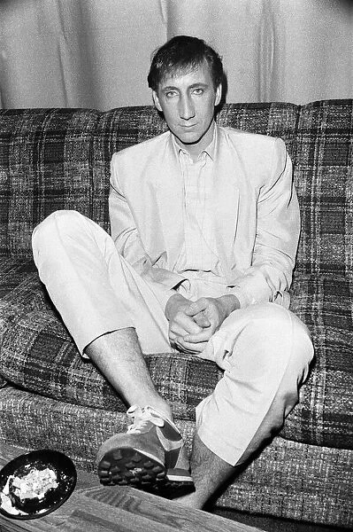 British rock group The Who in Toronto, Canada. Guitarist Pete Townshend
