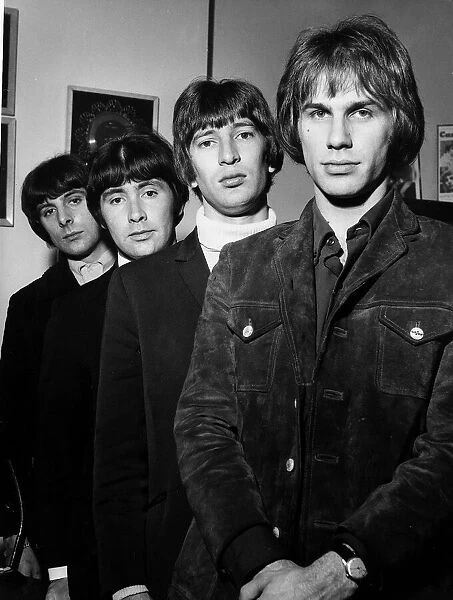 British Sixties pop group The Troggs in profile 1967