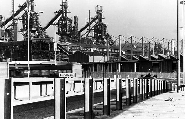 British Steel Corporation, Clay Lane, Teesside, 30th October 1987