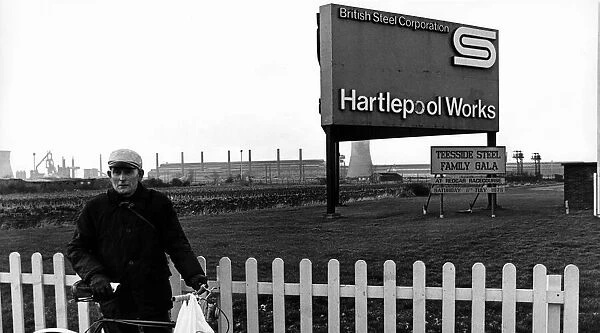 British Steel Corporation, Hartlepool Works, 12th January 1978
