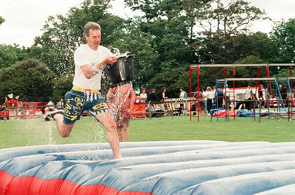 The British Steel Gala - the Its a Knockout competition. 4th July 1993