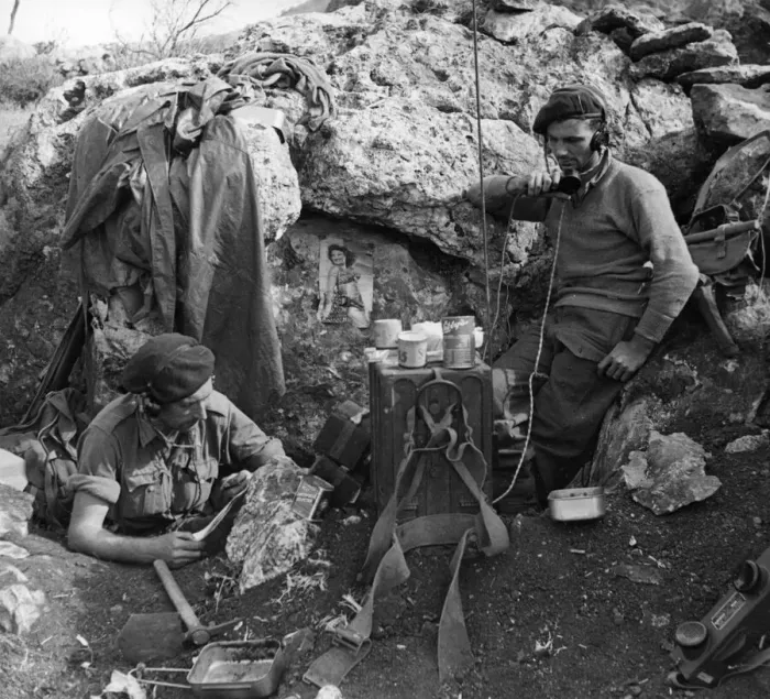 Framed Print : British Troops Land in Albania with the aim to help Marshal Tito Framed Print : British Troops Land in Albania with the aim to help Marshal Tito