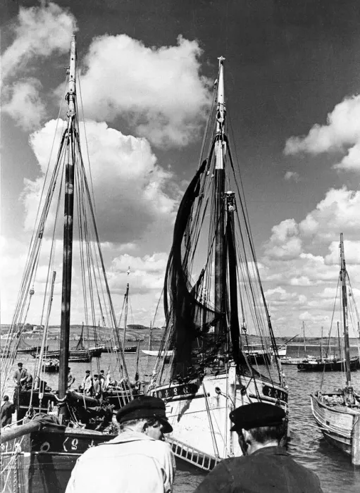 Framed Print : Brittany France Fishermen from a fishing village on the south coast of Brittany dry Framed Print : Brittany France Fishermen from a fishing village on the south coast of Brittany dry
