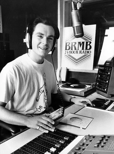 BRMB Disc Jockey Graham Torrington, who is sitting in for Breakfast Show host Les Ross