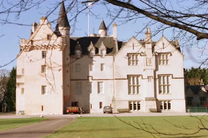 Framed Print : Brodie Castle near Forres March 1999 Framed Print : Brodie Castle near Forres March 1999