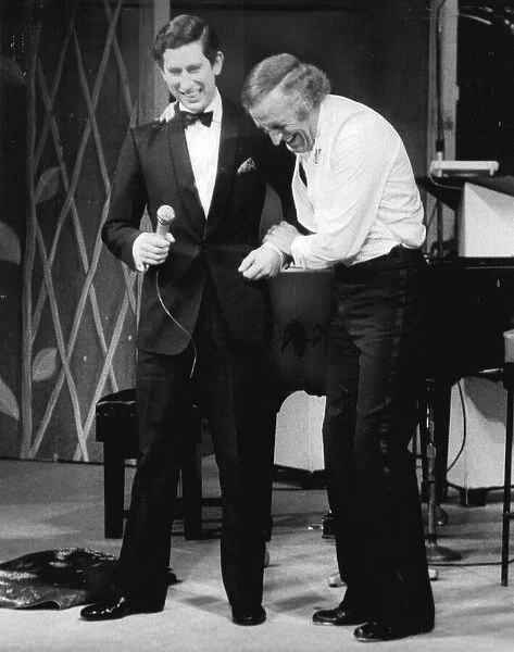 BRUCE FORSYTH AND PRINCE CHARLES (24  /  01  /  1977)