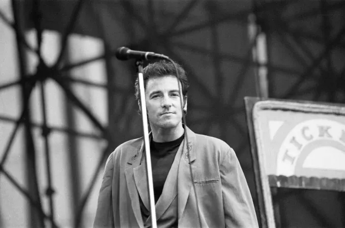 Framed Print : Bruce Springsteen in Concert, Villa Park, Birmingham, Tuesday 21st June 1988