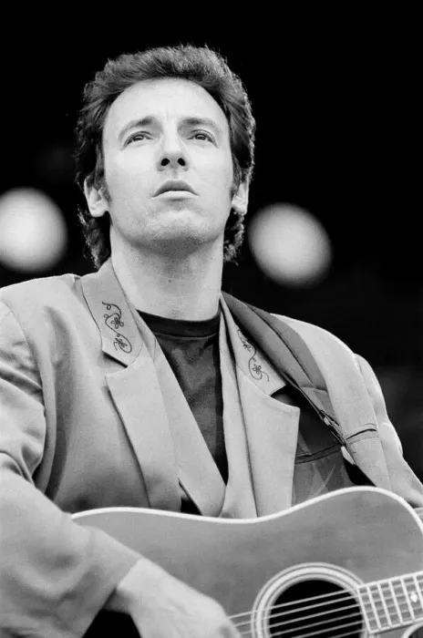 Framed Print : Bruce Springsteen performing with The E Street Band at Villa Park, The Midlands, England Framed Print : Bruce Springsteen performing with The E Street Band at Villa Park, The Midlands, England