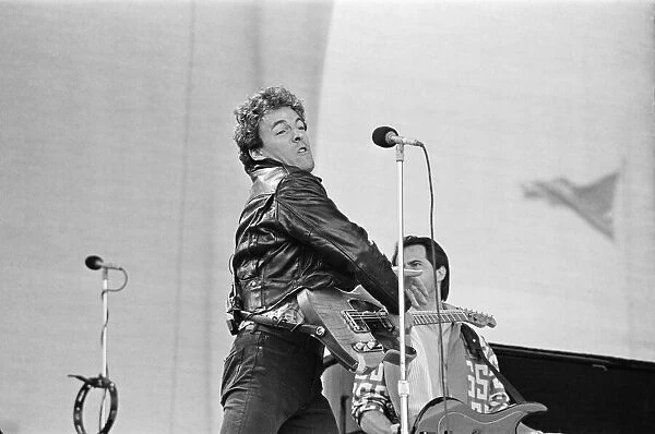 Bruce Springsteen performs at St James Park, Newcastle, United Kingdom