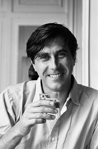 Bryan Ferry of Roxy Music at the Savoy Hotel, London. He is recovering from an illness in