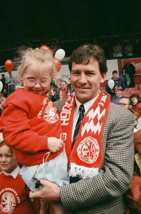 Framed Print : Bryan Robson being unveiled as the new Manager for Middlesbrough F. C Framed Print : Bryan Robson being unveiled as the new Manager for Middlesbrough F. C