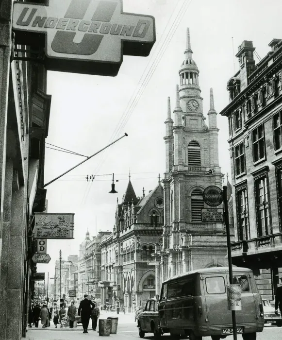 Framed Print : Buchanan Street Glasgow looking south 1964 Framed Print : Buchanan Street Glasgow looking south 1964