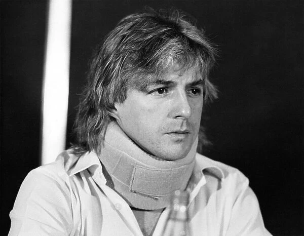 Bucks Fizz member Bobby Gee after the crash in Newcastle