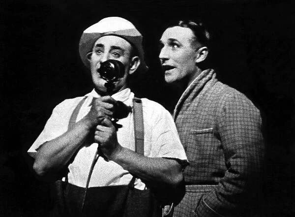 Bud Flanagan and Chesney Allen seen here performing on stage May 1936