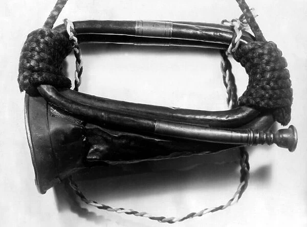 A bugle used in the Charge of the Light Brigade at The Battle of Balaclava in the Crimean