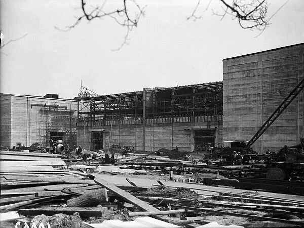 Building Pinewood Studios, Iver Health Circa 1936