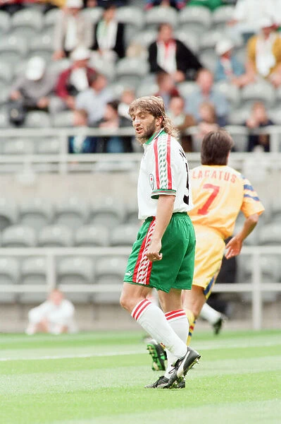 Bulgaria 1-0 Romania, Euro 1996 Group B match at St James Park, Newcastle