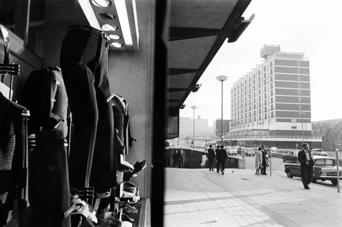 Framed Print : Bull Ring Shopping Centre, Birmingham, 30th June 1964