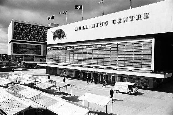 Bull Ring Shopping Centre, Birmingham, 10th June 1964