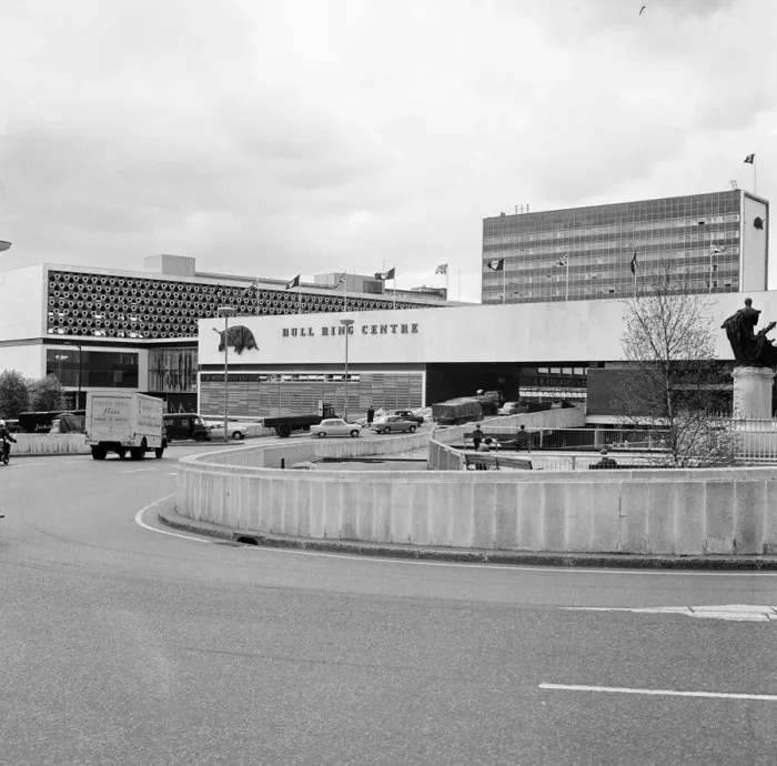 Framed Print : Bull Ring Shopping Centre, Birmingham, 10th June 1964