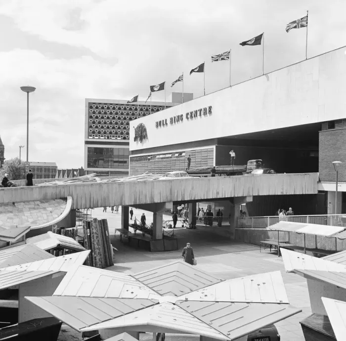 Framed Print : Bull Ring Shopping Centre, Birmingham, 10th June 1964 Framed Print : Bull Ring Shopping Centre, Birmingham, 10th June 1964