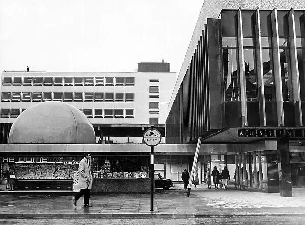 Bull Yard shopping area, Coventry, West Midlands. 10th June 1965