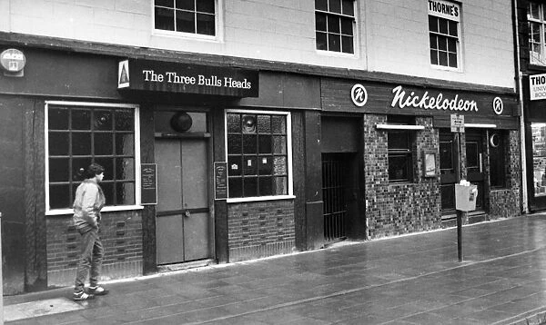 The Three Bulls Head, Public House, Percy Street, Newcastle, 14th November 1984