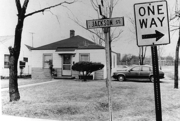The Bungalow in Gary Indiana home to the Jacksons and their nine children