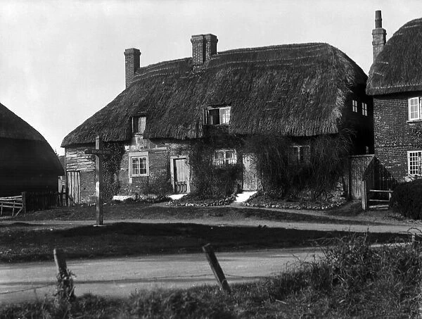 Burgate Cross near Fordingbridge, Hampshire. March 1920