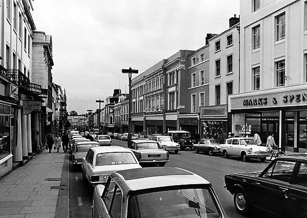 Burgis & Colbourne Department Store, The Parade, Leamington Spa. 17th October 1968