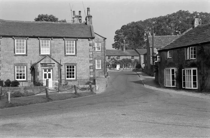 Framed Print : Burnsall, near Skipton, North Yorkshire. September 1971 Framed Print : Burnsall, near Skipton, North Yorkshire. September 1971