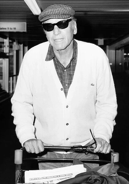 Burt Lancaster American actor, May 1984