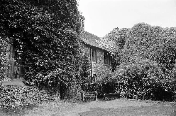 Bury St Edmunds Abbey in Suffolk. 16th August 1968