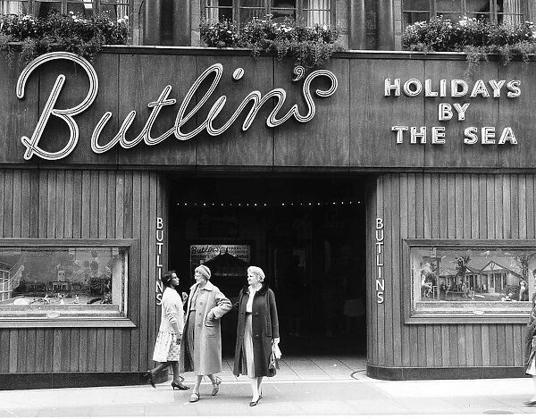 Butlins holiday camp, October 1961