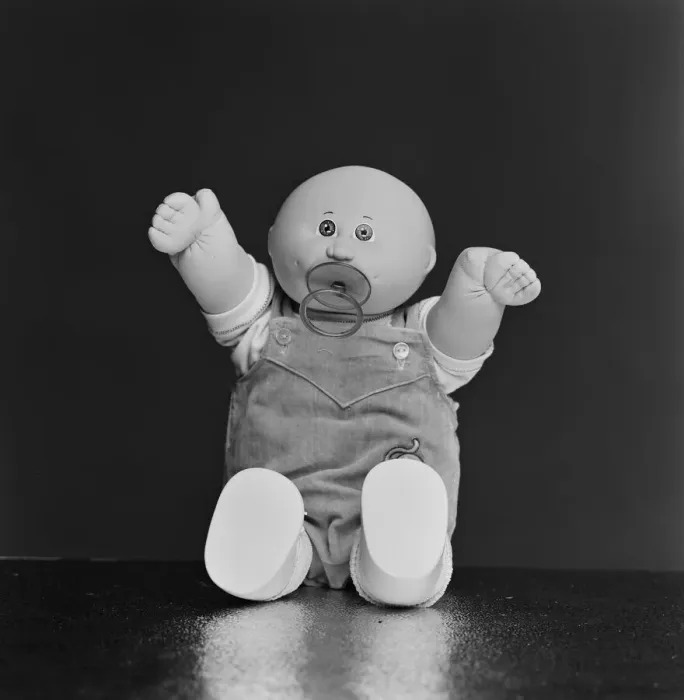 Framed Print : Cabbage Patch Doll. 2nd December 1983 Framed Print : Cabbage Patch Doll. 2nd December 1983