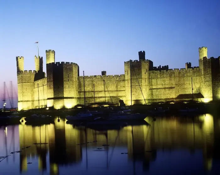 Framed Print : Caernarfon Castle Gwynedd N Wales circa 1996 Framed Print : Caernarfon Castle Gwynedd N Wales circa 1996