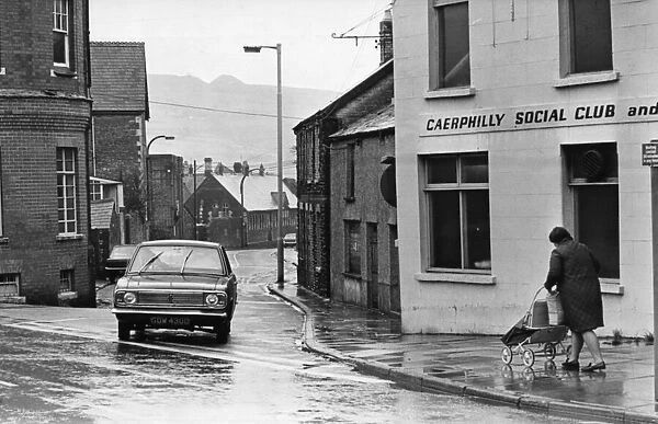 Caerphilly Social Club at the junction of Bedwas Road and Castle Street, Caerphilly