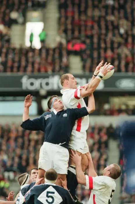 Framed Print : Calcutta Cup Five Nations. England 24 v. Scotland 21 at Twickenham Framed Print : Calcutta Cup Five Nations. England 24 v. Scotland 21 at Twickenham