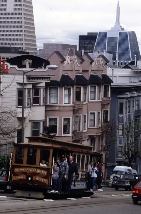 Framed Print : California San Fransisco circa 1990 Framed Print : California San Fransisco circa 1990