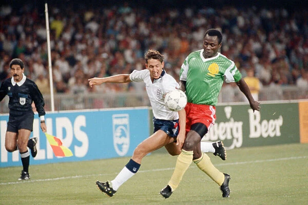Cameroon 2-3 England a. e. t. World Cup Quarter Final, Stadio San Paolo, Naples, Italy
