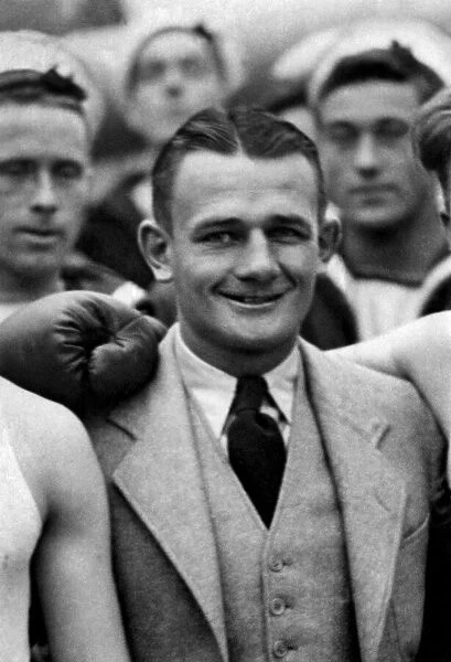Canadian bantamweight boxer Bobby Leitham. June 1933 P009845