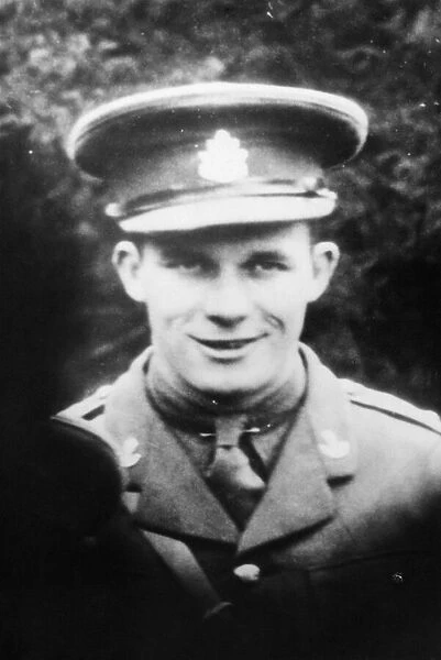Canadian Captain William Dennis Whitaker, awarded the DSO for his actions in Dieppe