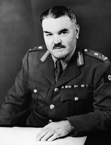 Canadian Major General John Hamilton Roberts awarded the D. S