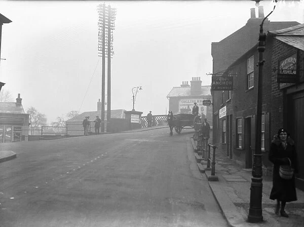 Canal Bridge High Street, Yiewsley. Circa 1936