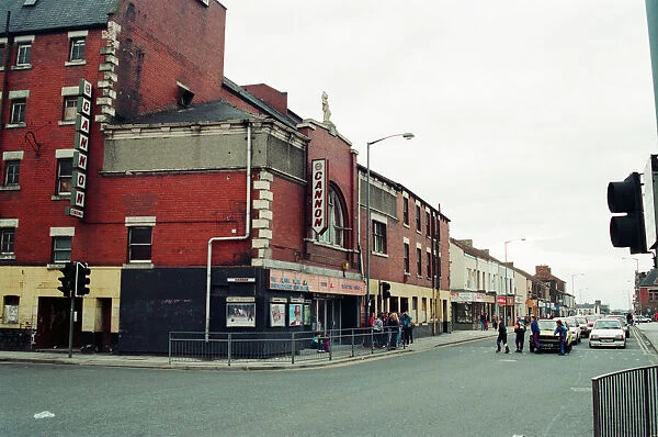 Cannon Cinema and Shops, along Prince Regent Street, Stockton, due to be demolished