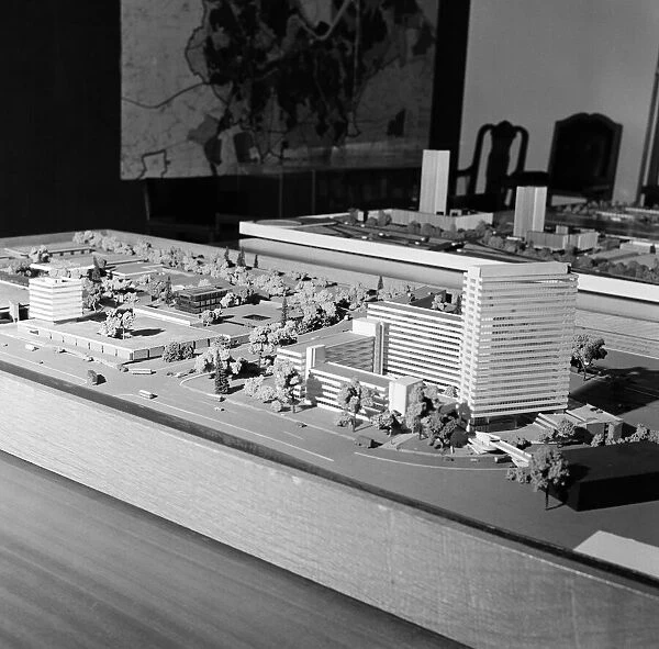 Cannon Street development centre models. 1971