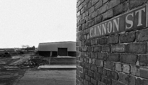 Cannon Street, Middlesbrough, 30th October 1974