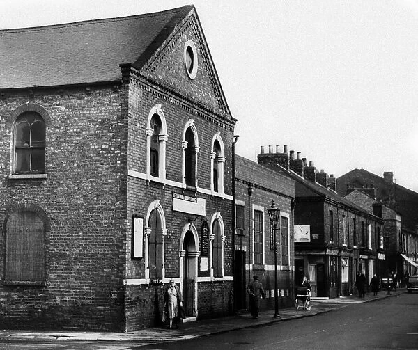 Cannon Street, Middlesbrough, 4th October 1963. Congregational Church