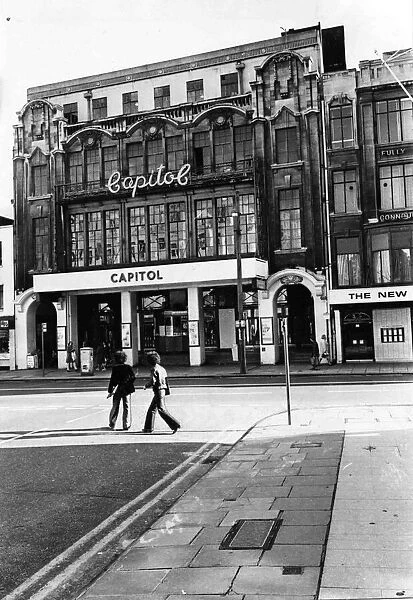 The Capitol cinema, Queen Street, Cardiff which featured concerts by some of the greats
